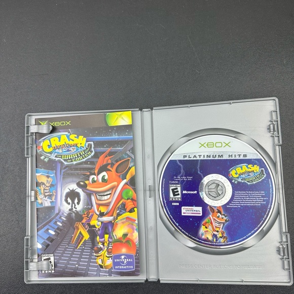 Crash Bandicoot: The Wrath of Cortex (Xbox, 2003) Complete Tested - Picture 2 of 5
